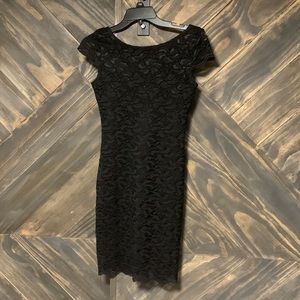 Black lace dress sz 1/2